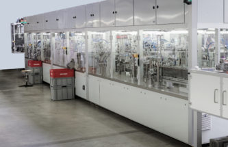 A STATE-OF-THE-ART HIGH-VOLUME MANUFACTURING LINE FOR A DISPOSABLE PEN PLATFORM PRODUCT