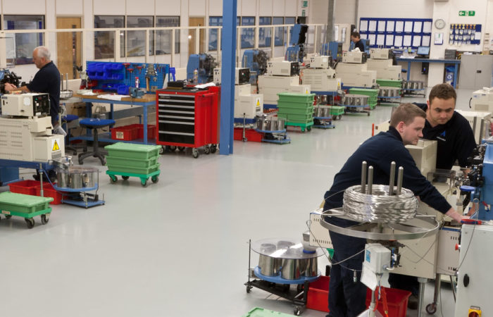 Figure 1: The factory floor at Advanex.