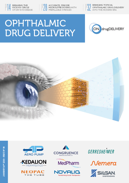 #94 - Jan 2019 - Ophthalmic Drug Delivery Issue Cover