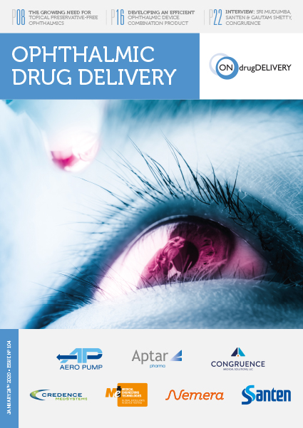 Ophthalmic Drug Delivery - ONdrugDelivery - Issue 104 - Jan 2020