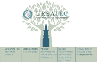 TOWARDS A COMPREHENSIVE SUSTAINABILITY STRATEGY