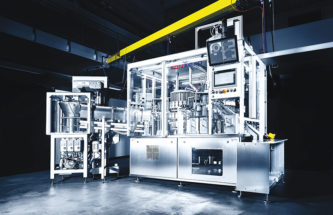 HIGH-SPEED ASSEMBLY OF NEEDLE SHIELDS FOR PREFILLED SYRINGES